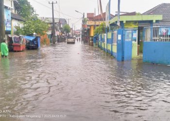 Darurat Banjir, Aktivis Binong menilai Pemerintah Kabupaten Tangerang Tidak Serius Dalam Berikan Solusi