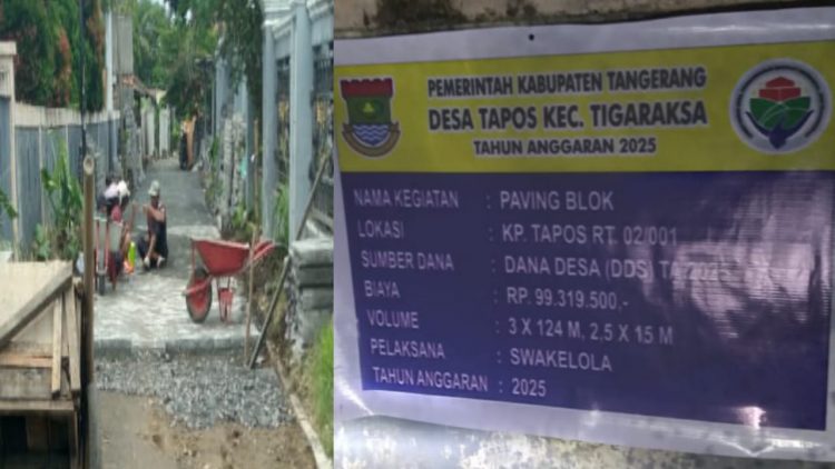Terindikasi Jadi Sarang KKN, Sekdes Tapos Terlibat Bisnis Proyek Dana Desa Berkedok Swakelola