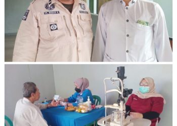 Kades Lumpang Sambut Baik Skrining Katarak oleh RS Tiara, Puluhan Warga Antusias Ikuti Pemeriksaan
