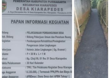 Kepala Desa Kiarapedes Mengungkapkan Pentingnya Jalan Lingkungan dalam Kehidupan Sehari-hari Warga
