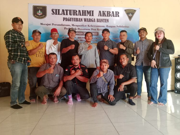 Paguyuban Warga Banten Resmi Berdiri, Gelar Silaturahmi Akbar dan Pembentukan Pengurus Pusat