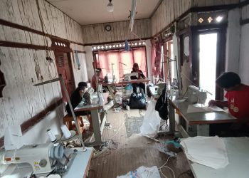 Bumdes “Karya Raharja” Desa Galudra Tetap Aktif Beroperasi, Ciptakan Lapangan Kerja Lewat Usaha Konveksi