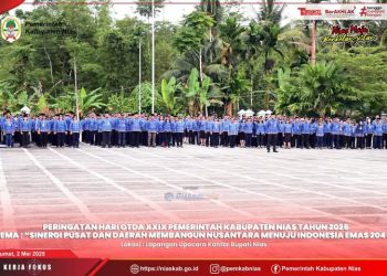 Peringatan Hari Otonomi Daerah (Otda) Ke-29 Kabupaten Nias Tahun 2025
