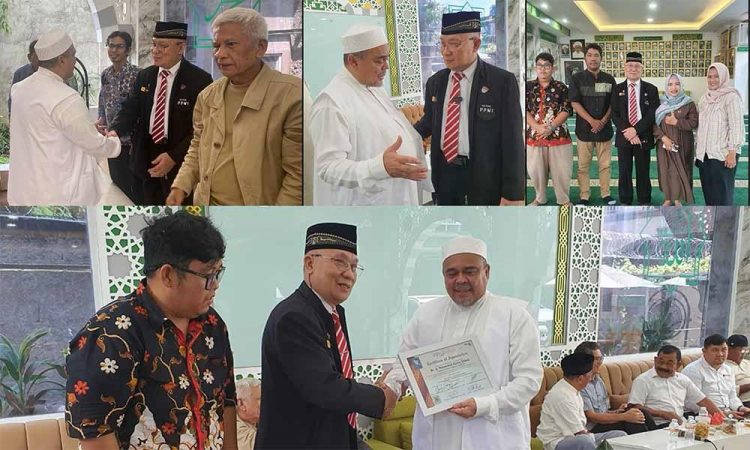 PPWI Nasional Adakan Kunjungan Silahturahmi ke Kediaman Habib Muhammad Rizieq Shihab