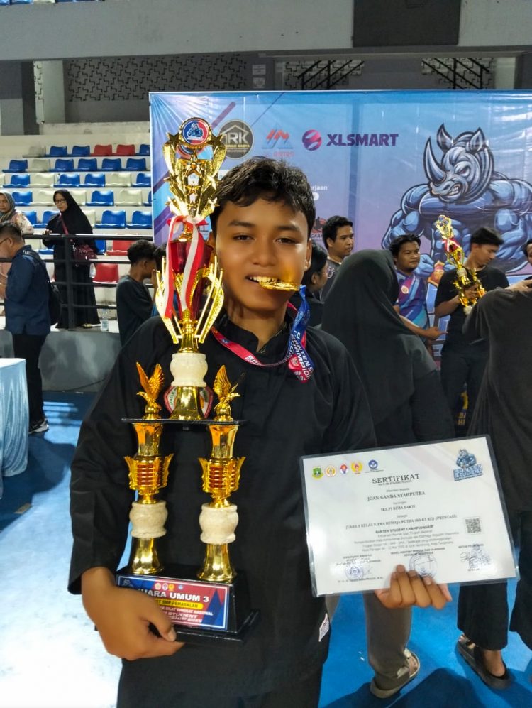 Joan Ganda Syahputra, Atlet Prestasi yang Mengangkat Nama Baik Sekolah SMPN 32 Kota Tangerang