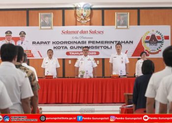 Wali Kota Gunungsitoli Gelar Rapat Koordinasi Pemerintahan Kota Gunungsitoli Tahun 2025