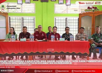 Sosialisasi Tata Cara Pembentukan Koperasi Desa Merah Putih di Tingkat Kecamatan Hiliserangkai