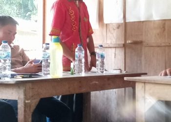 Pemerintah Desa Hilifaosi Gelar Rapat Pembentukan Koperasi Merah Putih