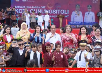 Panggung Kreativitas Anak Usia Dini, Menghiasi Perayaan Hari Jadi Kota Gunungsitoli