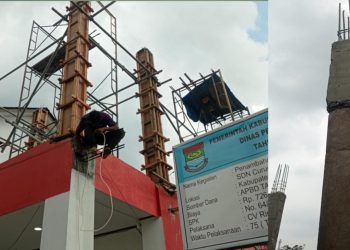Seperti Spiderman, Pekerja CV Risasa Rahmah Terancam Terjun Bebas Karena Tak Pakai Alat Pelindung Diri