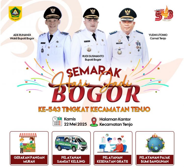 Gelorakan Semangat Sunda, Kecamatan Tenjo Meriahkan Hari Jadi Bogor ke-543 dengan Nuansa Tradisi dan Gotong Royong