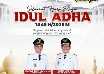 Pemerintah Kabupaten Nias Mengucapkan Selamat Hari Raya Idul Adha