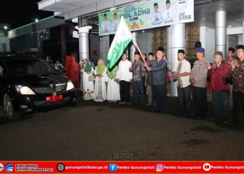 Pawai Takbiran Meriahkan Malam Idul Adha 1446 H/2025 M di Kota Gunungsitoli