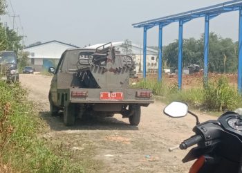 Satpol PP Kecamatan Tigaraksa Dinilai Tak Bertaring, Proyek Diduga Ilegal Di Dalam Kawasan PT. XIN ZHI HONG & NOVE Masih Melenggang di Tigaraksa