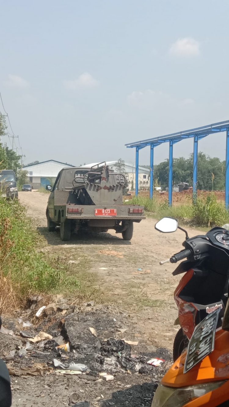 Satpol PP Kecamatan Tigaraksa Dinilai Tak Bertaring, Proyek Diduga Ilegal Di Dalam Kawasan PT. XIN ZHI HONG & NOVE Masih Melenggang di Tigaraksa