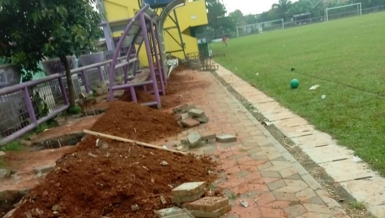 Penataan Stadion Mini Legok Diduga Tidak Sesuai Teknis, LipanHam : Akan Kami Layangkan Surat ke Dinas
