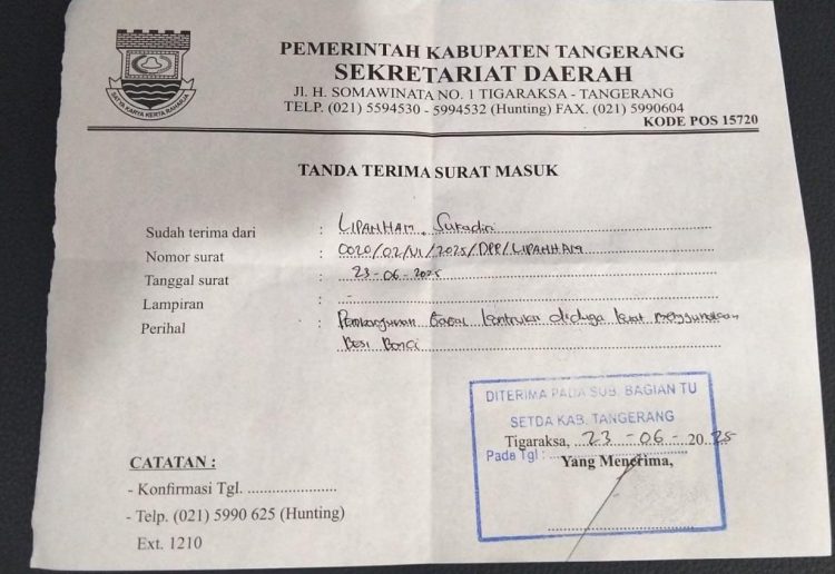 CV Pucico Diduga Lakukan Penyimpangan, LipanHam : Kami Resmi Layangkan Surat ke Bupati