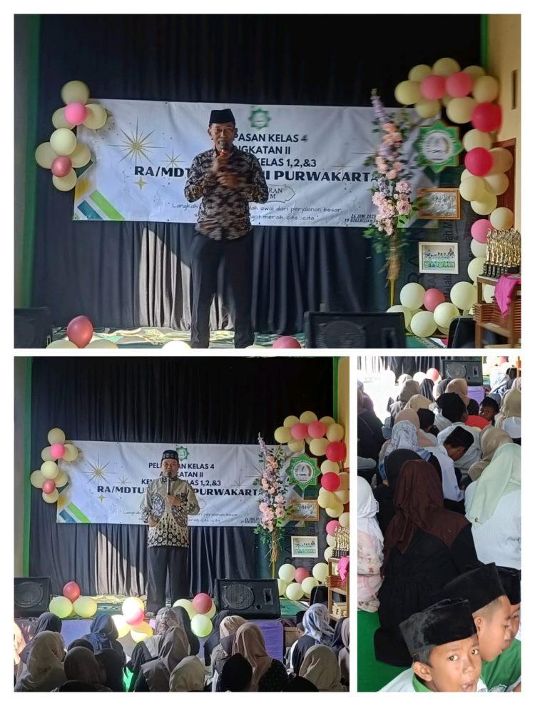 Pelepasan Kelas IV dan Kenaikan Kelas RA/MDFU Adrikni Purwakarta Berjalan Khidmat