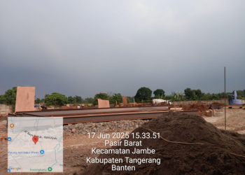 Proyek Diduga Ilegal di Kutruk Jambe Masih Berjalan, Pemilik Enggan Beri Keterangan