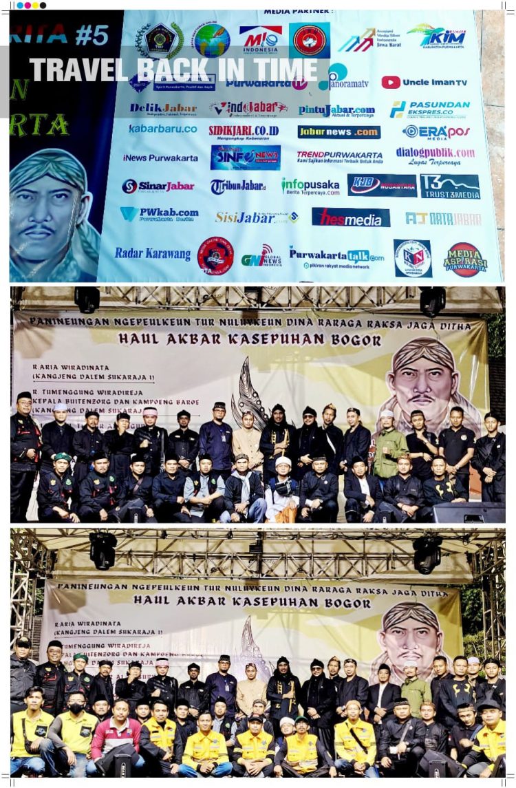 Meski diguyur hujan, Haul Kasepuhan Bogor dan Purwakarta Sukses !