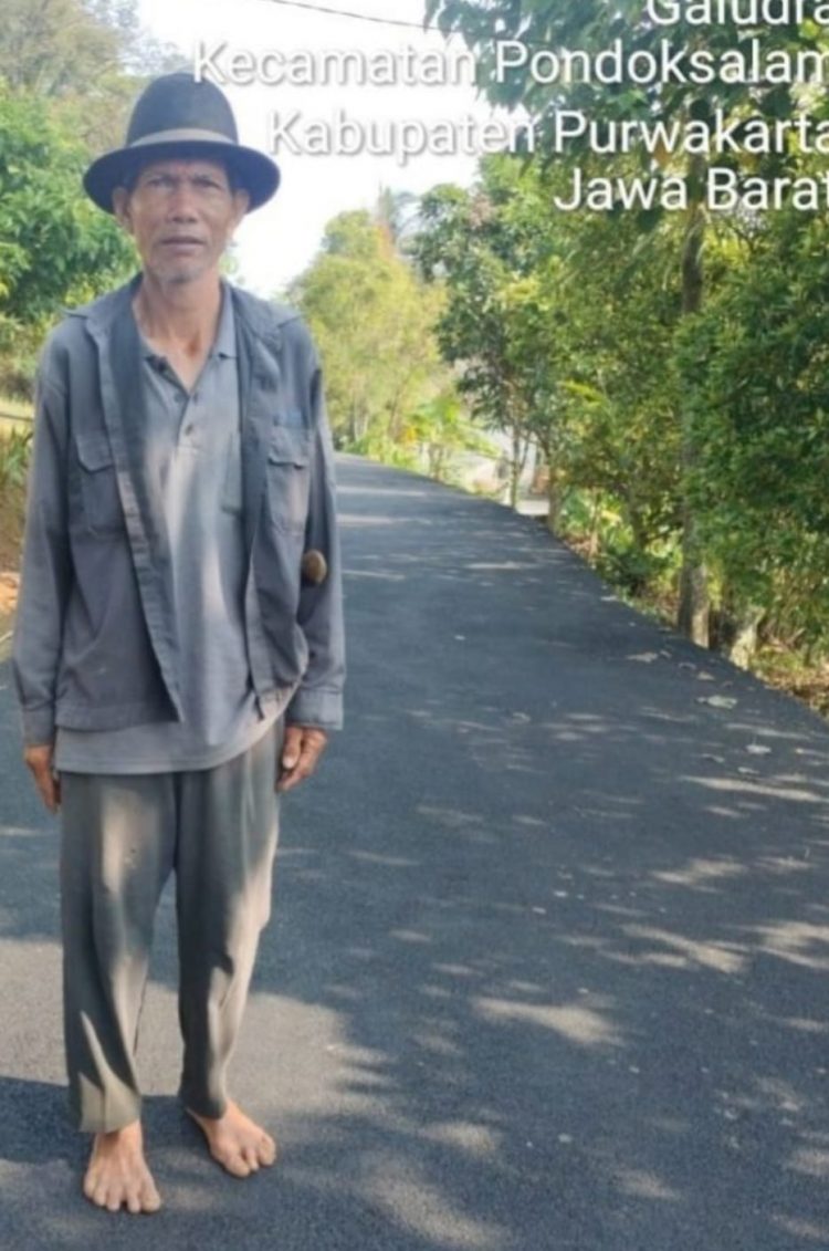 Dana Desa 2025 Disalurkan: Jalan Hotmix Galudra Pondok Salam Lancarkan Ekonomi Warga