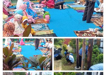 Program Bupati Ngosrek, SDN 2 Nagri Tengah Gelar Jumsih Tingkatkan Kebersihan Sekolah