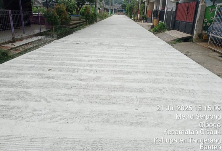 Proyek di Cisauk Diduga Tak Sesuai Spesifikasi, Pemborong : Situ Nyari Kutipan Apa Duit