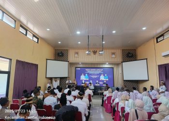 Sertijab Camat dan Pejabat Kecamatan Jambe, LSM dan Tokoh Masyarakat Beri Dukungan