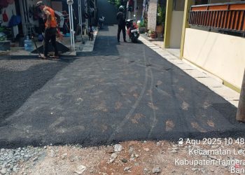 Proyek Hotmix Pagu Anggaran Kecamatan Legok Diduga Dicurangi Kontraktor, PPTK Belum Ambil Sikap Tegas