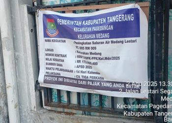 U-Ditch Diduga Dikerjakan Tak Sesuai Teknis, LipanHam Akan Segera Layangkan Surat ke Kelurahan Medang