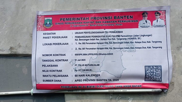 Pokir Dewan Tb Luay Sofani Diduga Buat Ajang KKN, LipanHam : Kerjanya Kurang Profesional