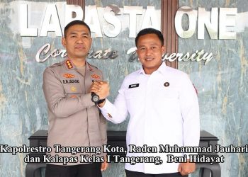 Lapas Kelas I Tangerang Terima Kunjungan Kerja Kapolres Metro Tangerang