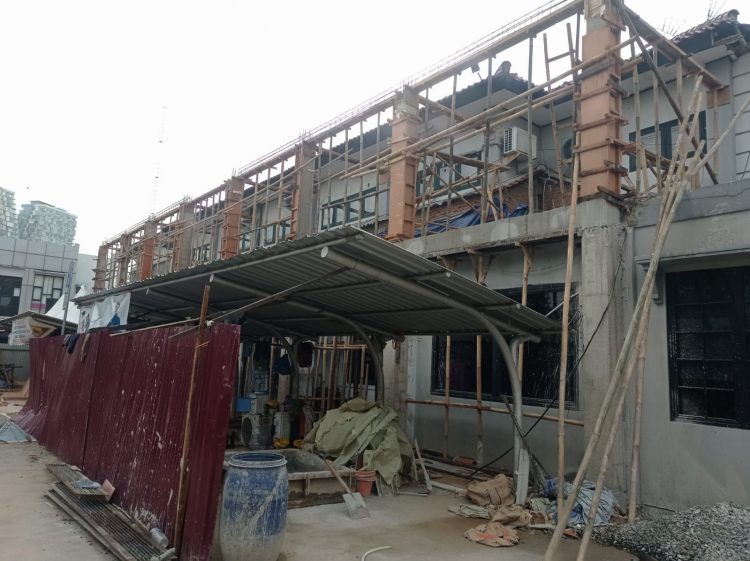 Diduga Sembrono Kerjakan Proyek Gedung Kantor Kecamatan Kelapa Dua, LipanHam Minta DTRB Black List CV Ratu Bilqis