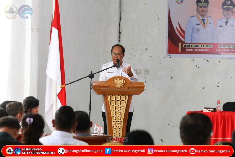 Wakil Wali Kota Gunungsitoli Resmi Buka Sosialisasi Pengelolaan Koperasi Desa/Kelurahan Merah Putih (KDKMP) di Kota Gunungsitoli