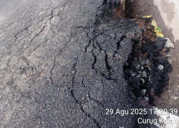 Dalam Hitungan Hari Proyek Hotmix Rusak, LipanHam : Pengawas Dinas Perkim Makan Gaji Buta, Bubarin Saja