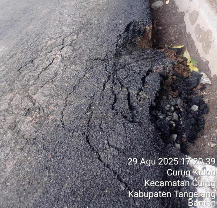 Dalam Hitungan Hari Proyek Hotmix Rusak, LipanHam : Pengawas Dinas Perkim Makan Gaji Buta, Bubarin Saja