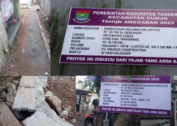 Proyek Paving Blok & U-Ditch Diduga Dikorupsi, LipanHam : Kami Minta Camat Curug Segera Evaluasi Pekerjaan