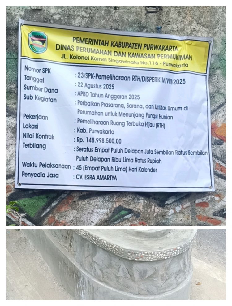 Pemeliharaan Taman RTH Disambut Positif Warga Setempat.Bakal Indah