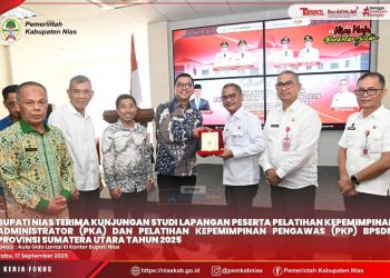 Bupati Nias Bangga Atas Kunjungan BPSDM Provinsi Sumatera Utara di Kabupaten Nias