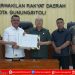 Wali Kota dan Wakil Wali Kota Gunungsitoli Hadiri Rapat Paripurna Penandatanganan Nota Kesepakatan Perubahan APBD 2025