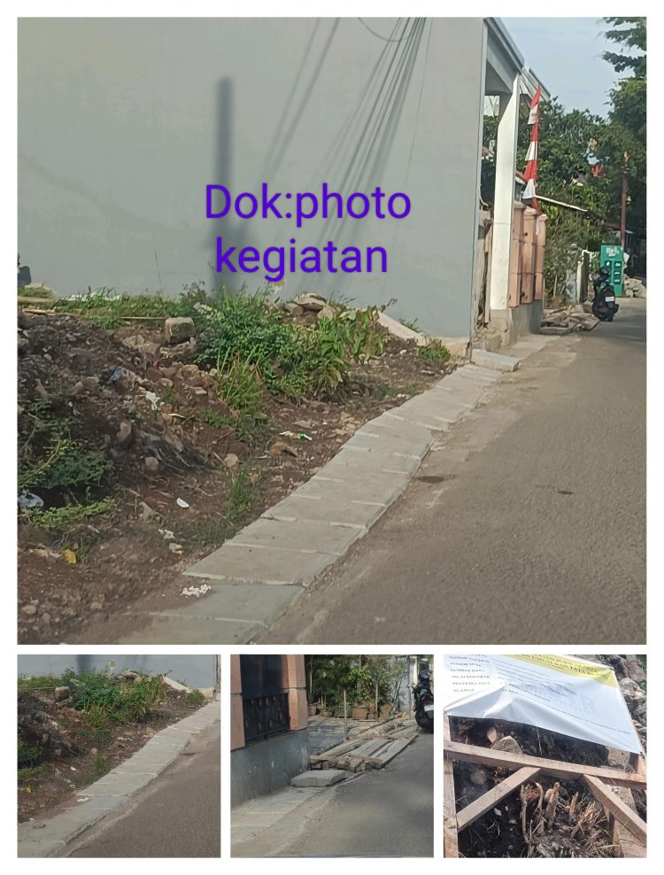 Diduga Asal-Asalan, Proyek CV Bisma Citra Persada di Gang Beringin Jadi Sorotan