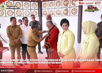 RAMAH TAMAH DALAM RANGKA KUNJUNGAN KERJA KEPALA KEJAKSAAN TINGGI SUMATERA UTARA DI WILAYAH KABUPATEN NIAS