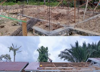 Pembangunan Revitalisasi SMPN 2 Gido Berjalan dengan Baik