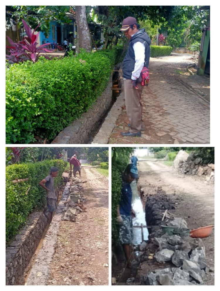 Proyek Turap di Desa Munjul Diduga Gelap, LSM BP2A2N Pertanyakan Transparansi dan Kualitas Pekerjaan