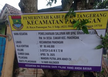 Diduga U-Ditch Tidak Bersertifikasi Standar ISO, LipanHam Akan Layangkan Surat Audiensi ke Kecamatan Panongan