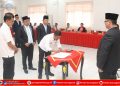 Wali Kota Gunungsitoli Lantik Pejabat Tinggi Pratama Hasil Seleksi Terbuka
