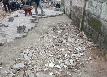 Proyek Paving Blok di Gandasari Kota Tangerang Diduga Dikorupsi, Terlihat Banyak Kejanggalan