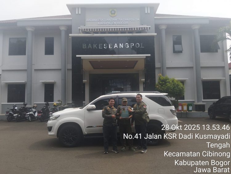 Akpersi DPC Bogor Resmi Terdaftar Di Kesbangpol Kabupaten Bogor