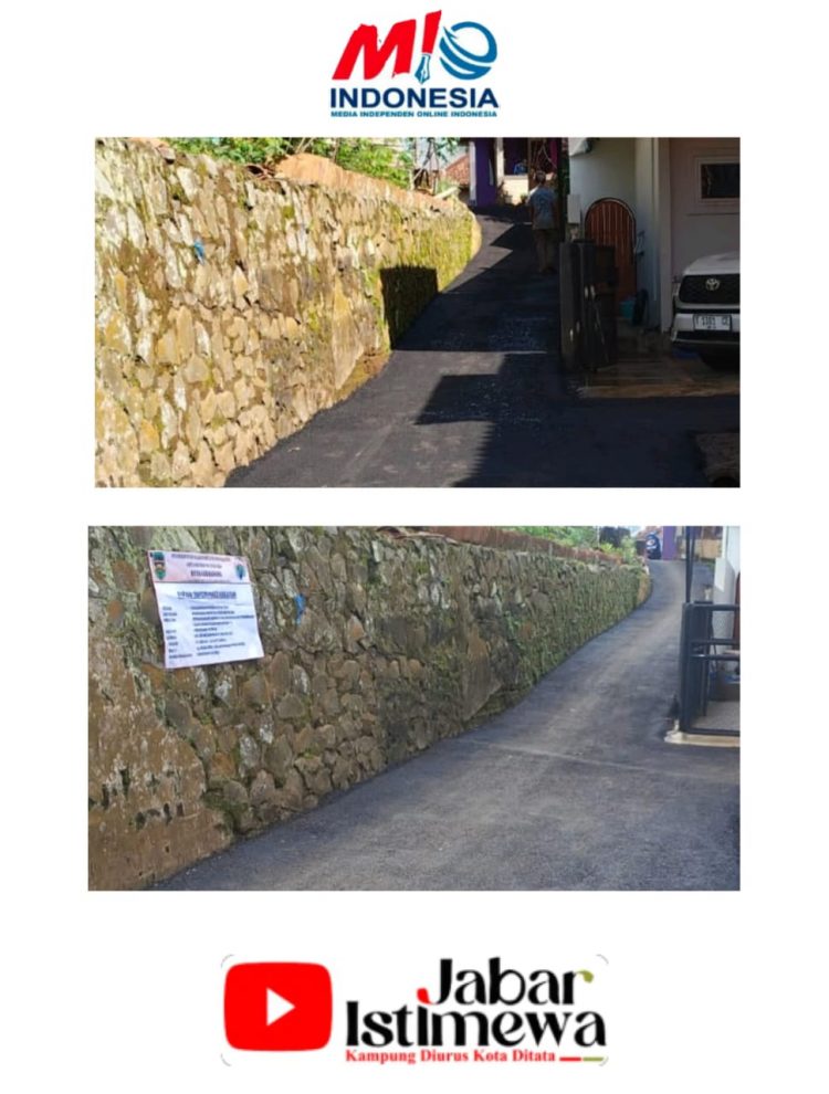 Pengaspalan Hotmix di Desa Legokhuni Rampung, Warga Nikmati Jalan Mobilitas Menjadi Lancar