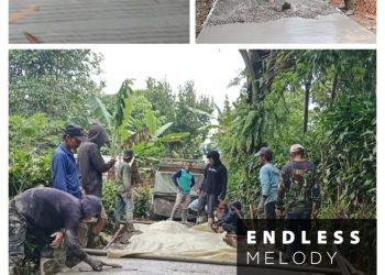 Rampung Pembangunan Jalan Desa Cilingga Rampung, Warga Apresiasi Pemerintah Desa
